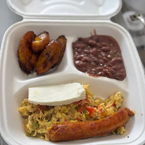 Breakfast plate